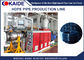 เครื่องผลิตท่อ HDPE ท่อน้ำพร้อมระบบควบคุม PLC ของ Siemens