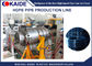 เครื่องผลิตท่อ HDPE ท่อน้ำพร้อมระบบควบคุม PLC ของ Siemens