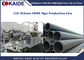 สายการผลิตท่อ PE 110 มม. - 315 มม. / เครื่องผลิตท่อ HDPE ISO ได้รับการอนุมัติ
